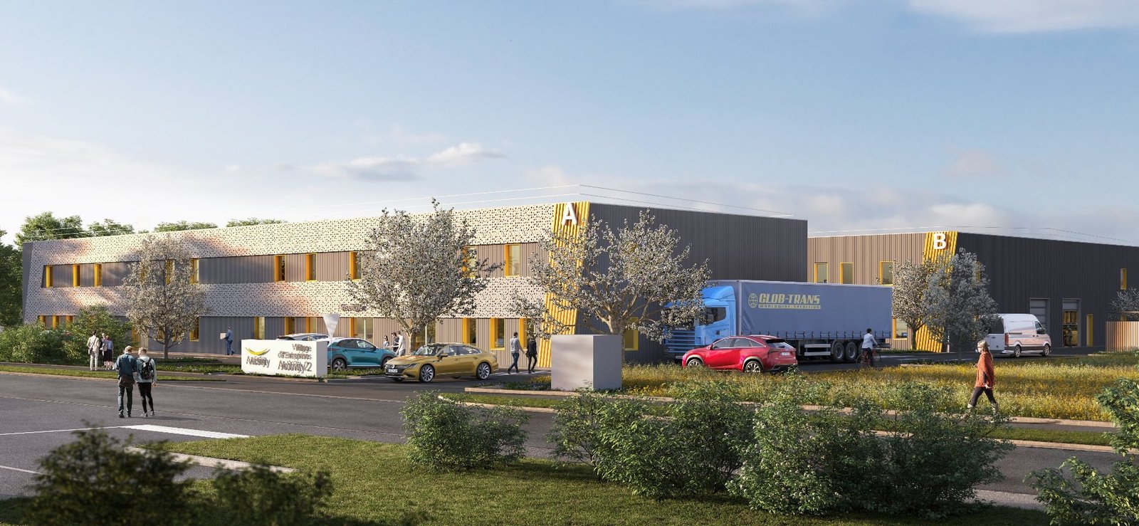 Local d'activité neuf en zone commerciale - agglo