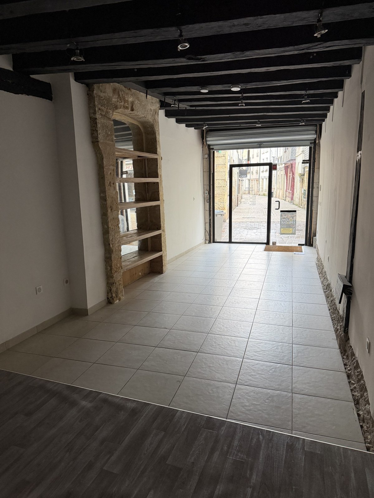 Local commercial en plein coeur du Vieux-Tours