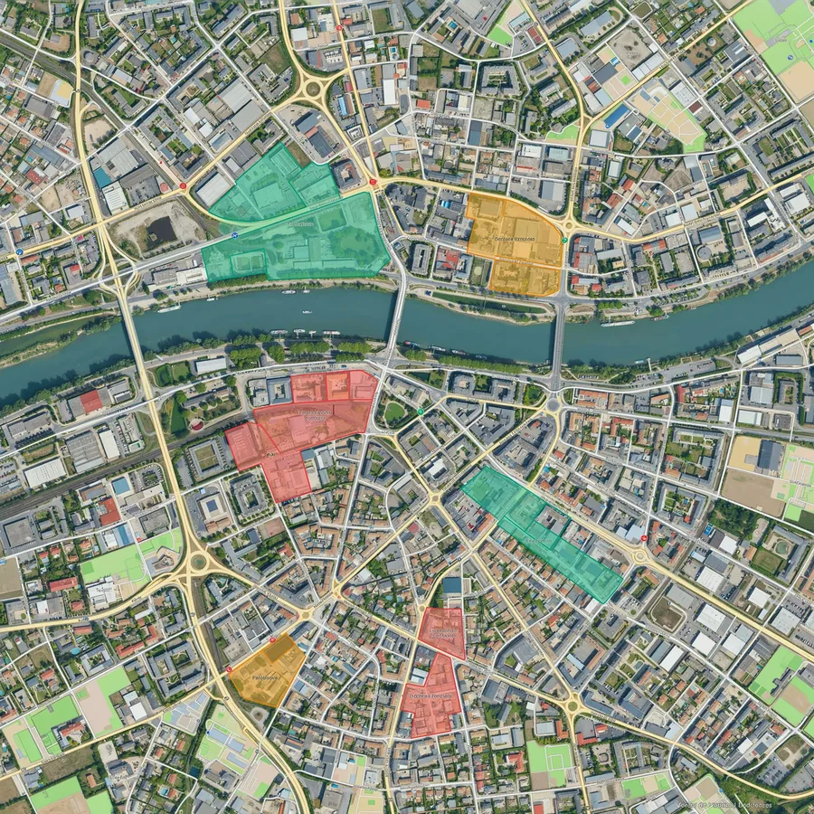 Foncier disponible — terrains à bâtir en zones d'activité en Indre-et-Loire